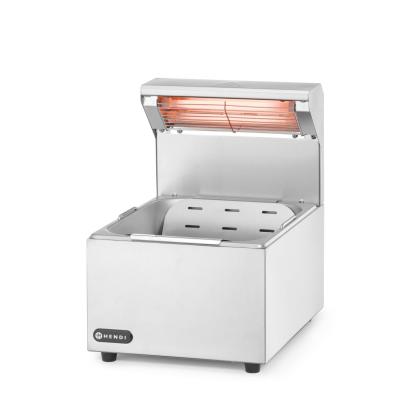Ohřívač hranolek, HENDI, GN 1/2, 230V/400W, 357x267x(H)376mm | 209066